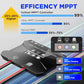 Voltset 12V Solar Battery Charger - 20W Waterproof Solar Panel Kit with Smart MPPT Controller - Trickle Charger Maintainer for Car RV Boat Marine Trailer Automotive Trailer Truck Motorcycle