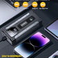 Sharmeal Car Jump Starter 5000A, Jump Starter Battery Pack for 10.0L Gas and 9.0L Diesel, 12V Portable Jump Box with LED Light