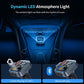UNBREAKcable Bluetooth 5.3 FM Transmitter for Car, [PD 20W + QC 3.0] [Stronger Microphone & HiFi Bass Sound] Cigarette Lighter Radio Music Adapter Charger, Supports Hands-Free Siri Google Assistant