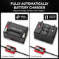 Foval Automatic Trickle Battery Charger 12V 1000mA Smart Battery Charger