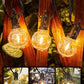 Brightown Outdoor String Lights, 50FT 25 G40 Bulbs Shatterproof Patio Lights, IP65 Waterproof Dimmable Hanging Connectable Globe LED Outdoor Lights for Backyard, Bistro, Porch, Deck, Balcony
