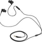 JBL Endurance Run 2 Wired - Waterproof Wired Sports in-Ear Headphones, JBL Pure Bass Sound, Hands-Free Calls, Never Hurt. Never Fall Out. (Black)