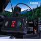 5000A Jump Starter with Air Compressor, Portable Car Battery Jump Starter with 150 PSI Tire Inflator for Up to 10.0L Gas and 8.0L Diesel Engines, 12V Jump Box Battery Charger Booster(Red)