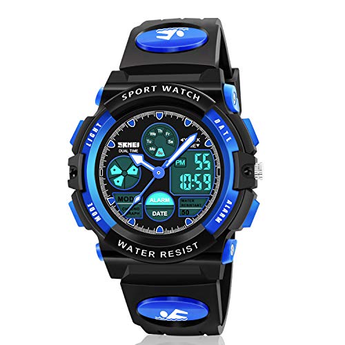 ATIMO LED Multi Function Waterproof Watch for Kids - Kids Gifts