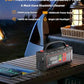 5000A Car Battery Jump Starter with Air Compressor 160PSI, Car Battery Charger 7.0L Gas/6.0L Diesel, Jumper Box for Car Battery with Tire Inflator & Power Bank& Jumper Cables, Father's Day