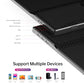 Yxk Portable Monitor 15.6 Inch 1080P USB-C HDMI Ultra-Slim Travel Monitor with Kickstand, for Laptop, PC, Mac Phone, PS, Xbox, Swich IPS Ultra-Thin Zero Frame Gaming