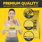 Tribe Lifting Fabric Resistance Bands for Working Out - 5 Exercise Bands Set for Legs and Glutes - Booty Bands for Women and Men - Thick Cloth Workout Bands for Physical Therapy, Hip Training
