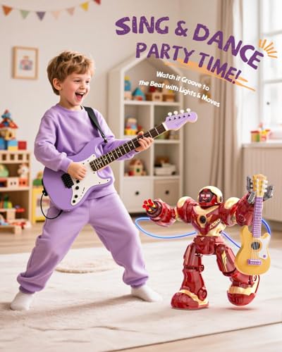 Holyton 5088 Smart Robots for Kids, Large Talking Interactive STEM Programmable RC Robot with Voice Control, APP Control, LED Eyes, Ideal Gift for Kids Ages 5-7, 6-8, 8-12 Boys and Girls