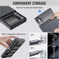 Mini Electric Screwdriver, 3.7V Precision Screwdriver Set Cordless Screwdriver Rechargeable 72 In 1 Magnetic Bit Repair Tech Tool Kit for Electronics Computer Phone Laptop Camera RC Car Watch Glasses