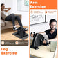 Mini Exercise Bike, AGM Under Desk Bike Pedal Exerciser Foot Cycle Arm & Leg Pedal Exerciser with LCD Screen Displays