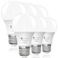 6-Pack A19 LED Light Bulbs, 60 Watt Equivalent Daylight 5000K with E26 Base, Efficient 9W, 800 Lumens Non-Dimmable LED Bulbs, 15000 Hours