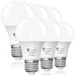 6-Pack A19 LED Light Bulbs, 60 Watt Equivalent Daylight 5000K with E26 Base, Efficient 9W, 800 Lumens Non-Dimmable LED Bulbs, 15000 Hours