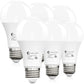 6-Packs A19 LED Light Bulbs, 100 Watt Equivalent Daylight 5000K Bright Bulbs Efficient 13W, 1500 Lumens E26 Base, Non-Dimmable, 15000-Hour Lifespan
