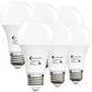 6-Packs A19 LED Light Bulbs, 100 Watt Equivalent Daylight 5000K Bright Bulbs Efficient 13W, 1500 Lumens E26 Base, Non-Dimmable, 15000-Hour Lifespan