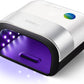 SUNUV SUN3 Professional UV Light for Gel Nails, LED Nail Lamp for Gel Polish with 4-Timer and Sensor, 39 PCS LED Beads, UV Dryer for Salon Home Gift for Woman Mom Girl