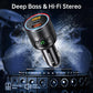 Syncwire Bluetooth 5.4 FM Transmitter for Car, 38W PD&QC3.0 Dual USB Charging Bluetooth Car Adapter Microphone & Bass Sound MP3 Music Player FM Kit with Hands-Free Calling