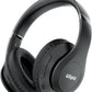Uliptz Wireless Bluetooth Headphones, 65H Playtime, 6 EQ Sound Modes, HiFi Stereo Over Ear Headphones with Microphone, Foldable Lightweight Bluetooth 5.3 Headphone for Travel/Office/Cellphone/PC
