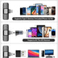 PoP voice USB C Mini Microphone for iPhone 16/15/14/Android, Wireless Lavalier Microphone with Noise Reduction, Lapel Lav Mic for Vlog YouTube TikTok Recording, 12H, 65ft