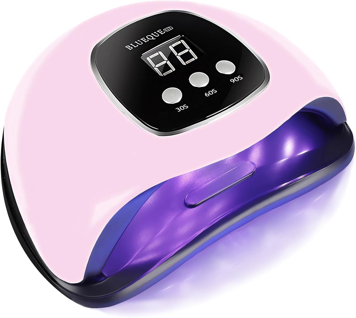 BIGBEAR UV Light for Nails, 48W UV LED Nail Lamp for Gel Polish, Fast Nail Dryer with Automatic Sensor, 3 Timer Setting, Small and Portable, LED Nail Light for Fingernail and Toenail