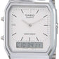 Casio - Mens Watch - AQ230A7D, Silver, Core