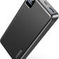 Portable Charger Power Bank, 56800mAh Portable Power Bank, PD 22.5 W Fast Charging Large Capacity Battery Pack for Travel Camping Essential Compatible with iPhone 17/16/15/14/13 Series, iPad-Black