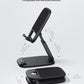 Lamicall Cell Phone Stand for Desk - [Height Adjustable] Foldable Mobile Phone Holder, Portable Stand for iPhone 17 16 15 14 13 12 11 Pro Max Plus Air, Galaxy S25 S24, Telephone, Office Accessories