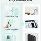 charmast Portable Charger with Built-in Cables and Plug, 10000mAh USB C Power Bank Fast Charging, External Battery Pack Slim, Travel Essentials Compatible with iPhones, Samsung Galaxy, iPad