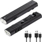 2pack Rechargeable EDC Flashlight - Emergency One Click Strobe Mode, 1600 High Lumens Portable Pocket light Mini Flashlight , Magnetic Small EDC Slim Flat Flashlight for Working Camping Repairing