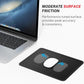 MROCO Mouse Pad 3-Pack [30% Larger] with Anti-Fray Stitched Edges, Premium Waterproof Surface, Non-Slip Rubber Base, Computer & Gaming Mouse Mat for Laptop, Office & Home, 8.5 x 11 in, Black