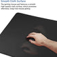 Large Extended Gaming Mouse Pad with Stitched Edges, (31.5X15.7In) Durable Non-Slip Natural Rubber Base, Waterproof Computer Keyboard Pad Mat for Esports Pros/Gamer/Desktop/Office/Home-Black