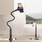 Lamicall Gooseneck Phone Holder for Bed - Cell Phone Mount Clamp Clip, Flexible Long Arm, Overhead Mount for Desk Headboard Bedside, for iPhone Air 17 Pro Max, 16 Pro Max, 15, 14 & 4-7" Phone