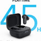 Soundcore P30i by Anker Noise Cancelling Earbuds, Strong and Smart Noise Cancelling, Powerful Bass, 45H Playtime, 2-in-1 Case and Phone Stand, IP54, Wireless Earbuds, Bluetooth 5.4 (Black)