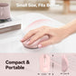 TECKNET Wireless Mouse for Laptop, 2.4G Silent Computer Mouse Quiet Click with 5 DPI Levels,Contoured Grip,Small Portable 30 Months Battery Cordless Mice for PC, Chromebook, Mac - Pink