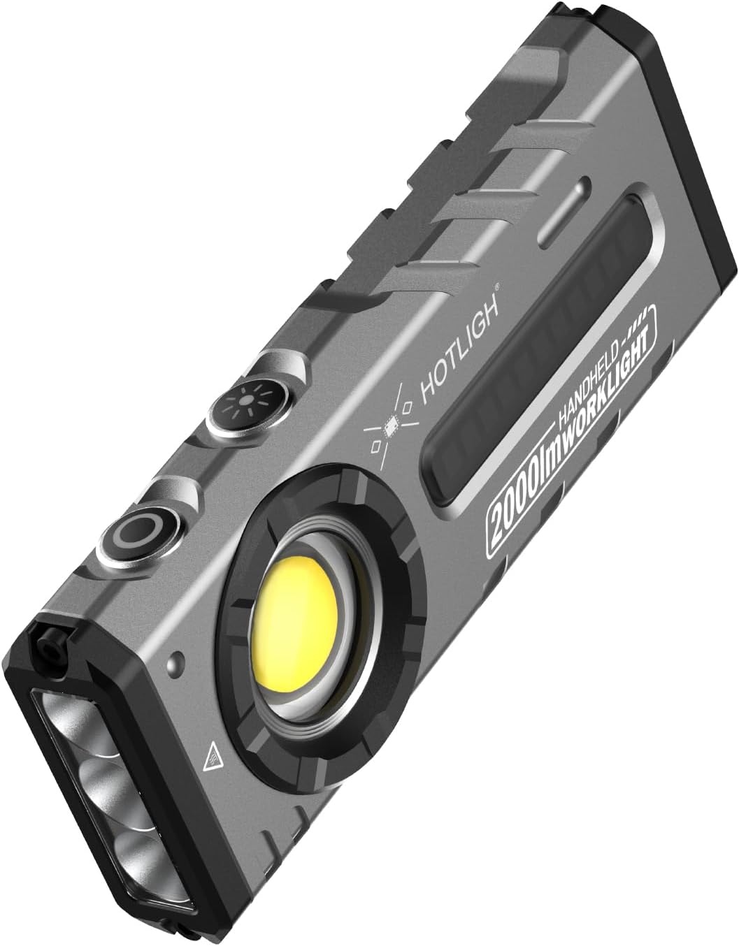 ZF8313 Rechargeable Flashlight, Mens Valentines Day Gifts for Him, Magnetic EDC Flashlight Rechargeable, 2000 Lumens LED Flashlight with RGB and UV Lighting Source for Outdoor, Car Repairing