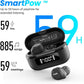 TOZO NC9 Hybrid Active Noise Cancelling Wireless Earbuds, 6 Mics ENC Clear Call, IPX8 Waterproof, in Ear Bluetooth 5.3 Headphones Stereo Bass Ear Buds 59H Playtime with LED Display 32 EQs via APP
