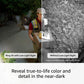 Ring Outdoor Cam Plus, Battery (newest model), Home or business security, Wide-Angle 2K Video with Ring Vision, Low-Light Sight for full-color night vision, Mount-Anywhere Versatility, White