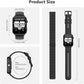 Blackview Smart Watch for Men Women,1.91" HD Touchscreen Fitness Watch with Flashlight, Bluetooth Notifications/Make Calls, Heart Rate/Sleep Monitor/2 Straps, Fitness Watch for Android/iPhone