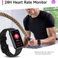 USMECBL Fitness Trackers,Blood Oxygen Heart Rate Sleep Monitor,Smart Band 24/7 Health Monitoring,Calorie Pedometer Steps Counter Activity watchs/Notifications for iOS/Android