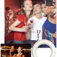 XINBAOHONG Selfie Ring Light Rechargeable Portable Clip-on Selfie Fill Light with 40 LED for Smart Phone Photography, Camera Video, Girl