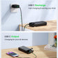 Power Bank Fast Charging 50000mAh - 22.5W Portable Charger USB C Quick Charge with 4 Outputs & 3 Inputs LED Display Huge Capacity External Battery Pack for iPhone, Samsung, iPad etc Black