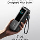 Anker Laptop Power Bank, 25,000mAh Portable Charger with Triple 100W USB-C Ports, Built-in Retractable Cables, Flight-Approved for Travel, iPhone 17/16 Series, MacBook, Samsung, and More