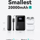 INIU Power Bank, 20000mAh 65W Ultra Compact USB C Laptop Portable Charger, PD QC Fast Charging 3-Output External Battery Pack for Laptop MacBook iPad Tablet Steam Deck iPhone 17 16 15 Pro Samsung S24