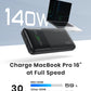 INIU 27000mAh Power Bank, High Capacity 140W Laptop Portable Charger, USB C Tablet Powerbank, Digital Display Phone Charge for iPhone 17 16, Samsung, iPad, MacBook, Camping, Outdoor, Emergency etc