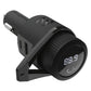Scosche BTFM9 FM Bluetooth Transmitter Car, Dual 12W USB-C and USB-A Charging Ports, Fast Type C Car Charger, Wireless Radio Bluetooth Adapter, Hands-Free Kit for Calls, Siri and Google Assistant