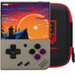 Gift for Men Women, Miyoo Mini Plus with Portable Case Retro Emulator Handheld Game Console with WiFi & RTC, Christmas Stocking Stuffers for Men, Mens Gifts for Dad,Husband, Gray