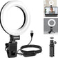 NEEWER Basic 5" Ring Light for Video Conference Lighting, Clip on Light Kit with Desk Tripod Stand for Monitor Laptop Computer Zoom Call Live Streaming Remote Working Learning Video Recording, BR60