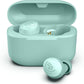 JLab Go Air Pop+ True Wireless Earbuds, in Ear Headphones, Bluetooth Earphones, 35H Playtime Ear Buds, Bluetooth Earbuds with Microphone, USB-C Charging Case, Dual Connect, EQ3 Sound, Mint Green