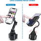 Miracase [Upgraded Version Cup Phone Holder for Car, Universal Adjustable Long Neck Car Phone Mount Cradle Friendly Compatible with iPhone Samsung Google and All 4.0-7.0 inches Smartphones