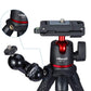 ULANZI Camera Tripod, Mini Flexible Stand w Hidden Phone Holder w Cold Shoe Mount, 1/4'' Screw f Magic Arm, Universal f iPhone 17 16 15 14 Pro Max XS Max X Samsung Canon Nikon Sony DJ Pocket 3 Cameras