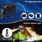 Super Bright Aluminum Headlamp, Rechargeable Headlamp High Lumen, 90° Adjustable Focus Head Lights for Forehead, Head Lamps LED Rechargeable, Waterproof Headlamps for Adults Camping Hard Hat